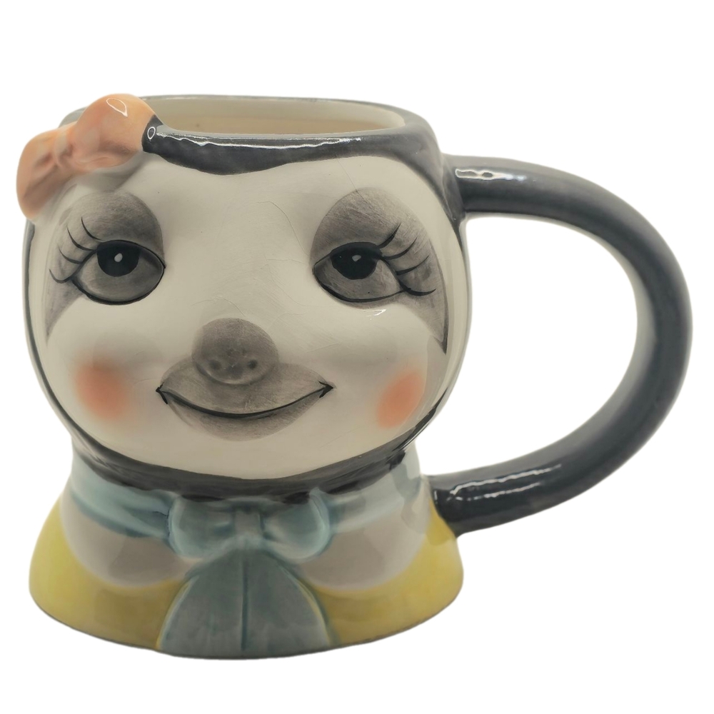Room Essentials Lady Sloth 3D Mug  Whimsigoth Cottagecore Figurine Cup